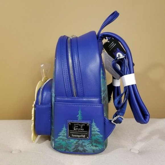 Loungefly E.T. I'll Be Right Here Glow in the Dark Mini Backpack NEW - Picture 7 of 12